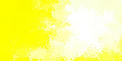 Light Yellow vector texture with random triangles.