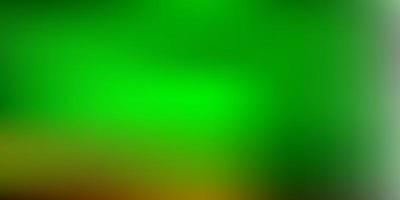 Light green, red vector gradient blur texture.