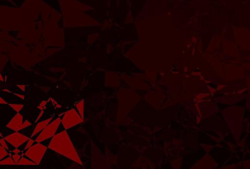 Dark Red vector template with abstract forms.