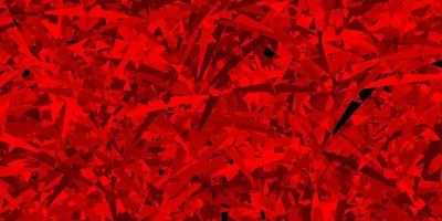 Light red vector background with polygonal forms.