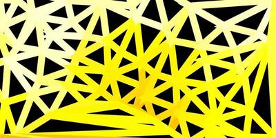 Light yellow vector geometric polygonal design.