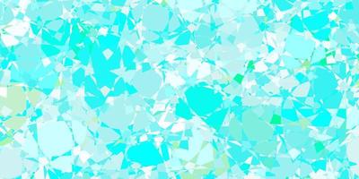 Light Blue, Green vector template with triangle shapes.