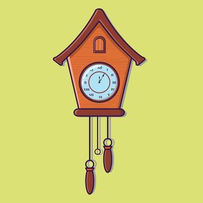 WALL CLOCK VECTOR