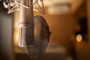 Vocal condenser studio microphone photo