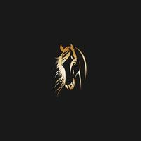 head horse abstract vector logo.eps