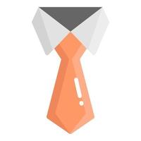 tie vector flat icon, school and education icon