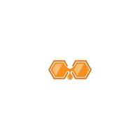 Honeycomb, hive. Vector logo icon template