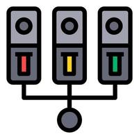 server hosting database data center external storage vector