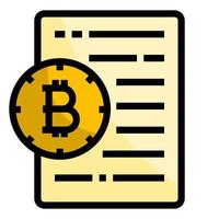 smart contract bitcoin distribution vector