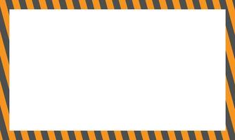 Warning Tape Frame - Openclipart