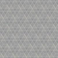 Modern vector seamless illustration. Geometric pattern on a gray background. Ornamental pattern for flyers, typography, wallpapers, backgrounds