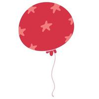 Balloon icon, modern minimal flat design style, vector illustration. Party balloon. celebrate, holiday design