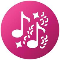 Musical Notes Icon Style vector