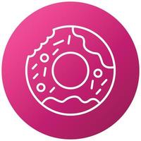 Donut Icon Style vector