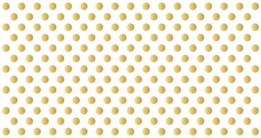 Gold polka dots pattern, colorful holiday background - vector abstract background