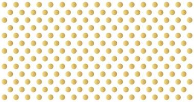 Gold polka dots pattern, colorful holiday background - vector abstract background