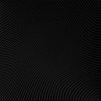 fondo negro abstracto con líneas diagonales. diseño de patrón de línea de vector degradado. gráfico monocromático.