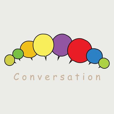 Group speech bubbles vector,Conversation bubble,speech concept