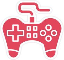 estilo de icono de gamepad vector