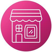 Store Icon Style vector