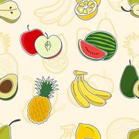 Tropical Fruits Incomparable Freshness vector
