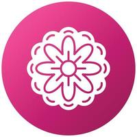 Flower Icon Style vector