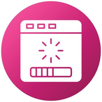 Web Loading Icon Style vector
