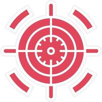 Target Icon Style vector