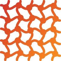 Fish Net Icon Style vector