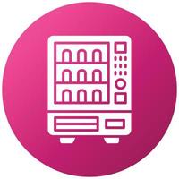 Vending Machine Icon Style vector