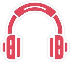 Headphone Icon Style vector