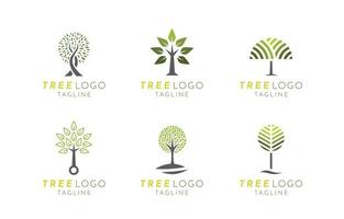 Tree Logo Template Pack vector