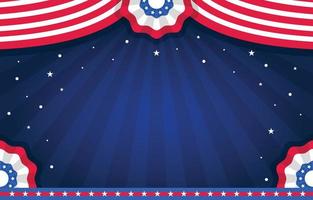 4th Of July Independence Day Background vector