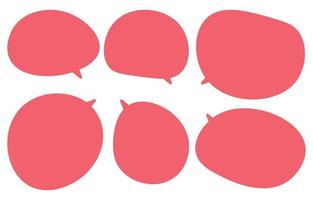 Set speech bubbles on white background. chat box or chat vector square message or communication icon Cloud speaking for comics and comics message dialog