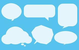 Set speech bubbles on dark background. chat box or chat vector square message or communication icon Cloud speaking for comics and comics message dialog