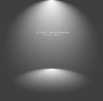 Studio room background vector