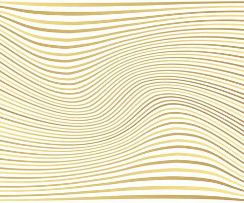 Golden wave line background