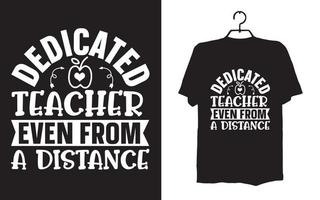 teacher t-shirt designs vector