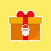 cajas de regalo. diseño de decoración de caja de regalo plana. caja de regalo, regalos de cumpleaños sorpresa de vacaciones y compras de paquetes de papel de regalos, símbolo de fiesta de aniversario de caja de saludo de color. vector