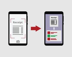 Take Pictures of Your Receipts and Expenses with Optical Character Recognition  application