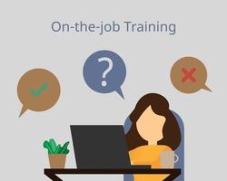 On the job training  to help train  employee with performance vector