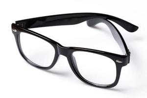 Eyeglasses with black rim photo