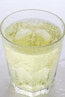 Glass of Fresh lemonade photo