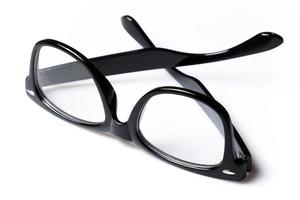 Eyeglasses with black rim photo