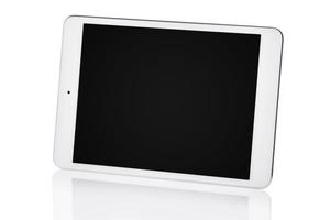 White tablet pc photo