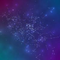 Abstract space background vector