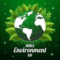 World Environment Day Concept vector