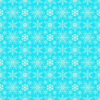 Vector Christmas card. Snowflakes background. Winter seamless pattern.