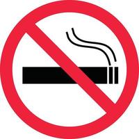 no smoking sign. no smoking icon. forbidden sign. cigarette symbol. vector