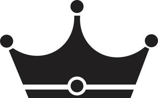 crown icon, crown icon on white background vector